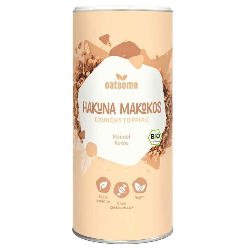 Oatsome Bio Crunchy Topping - Hakuna Makokos, 240g - Produktbild