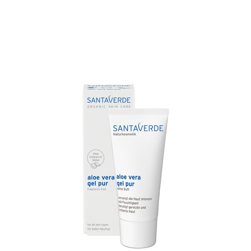 Santaverde aloe vera gel pur fragrance free small - Produktbild