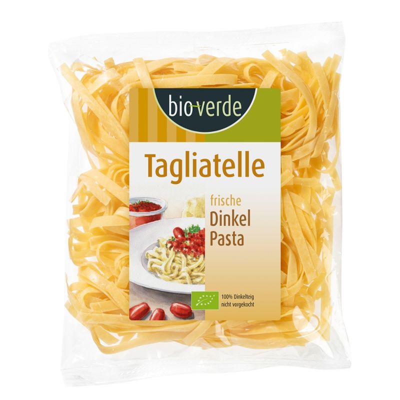 bio-verde Frische Dinkel Tagliatelle 250 g - Produktbild