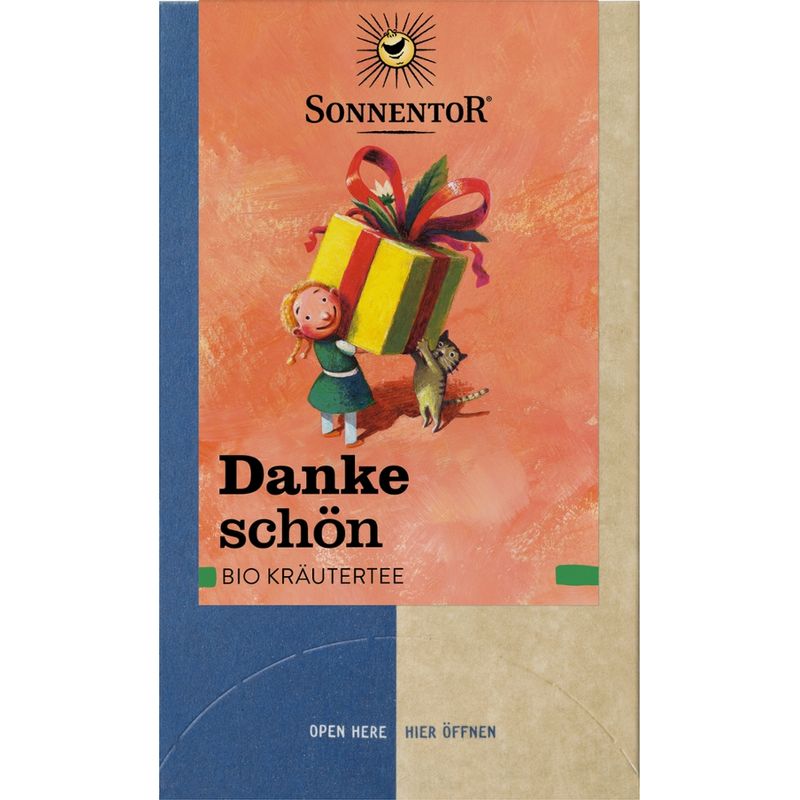 Sonnentor Dankeschön Kräutertee, Doppelkammerbeutel - Produktbild