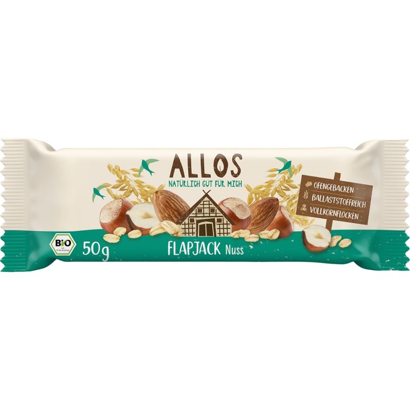 Allos Flapjack Nuss - Produktbild