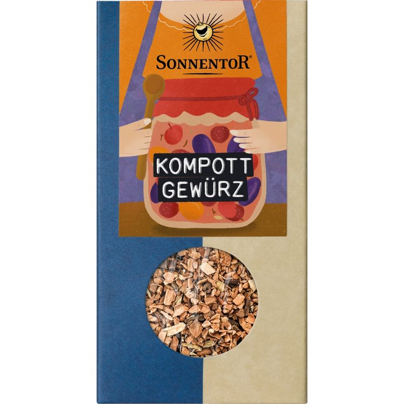 Sonnentor Kompott-Gewürz, Packung - Produktbild