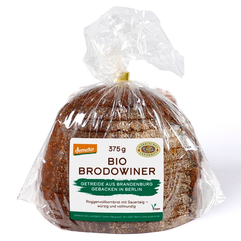 Märkisches Landbrot Brodowiner 375g - Produktbild