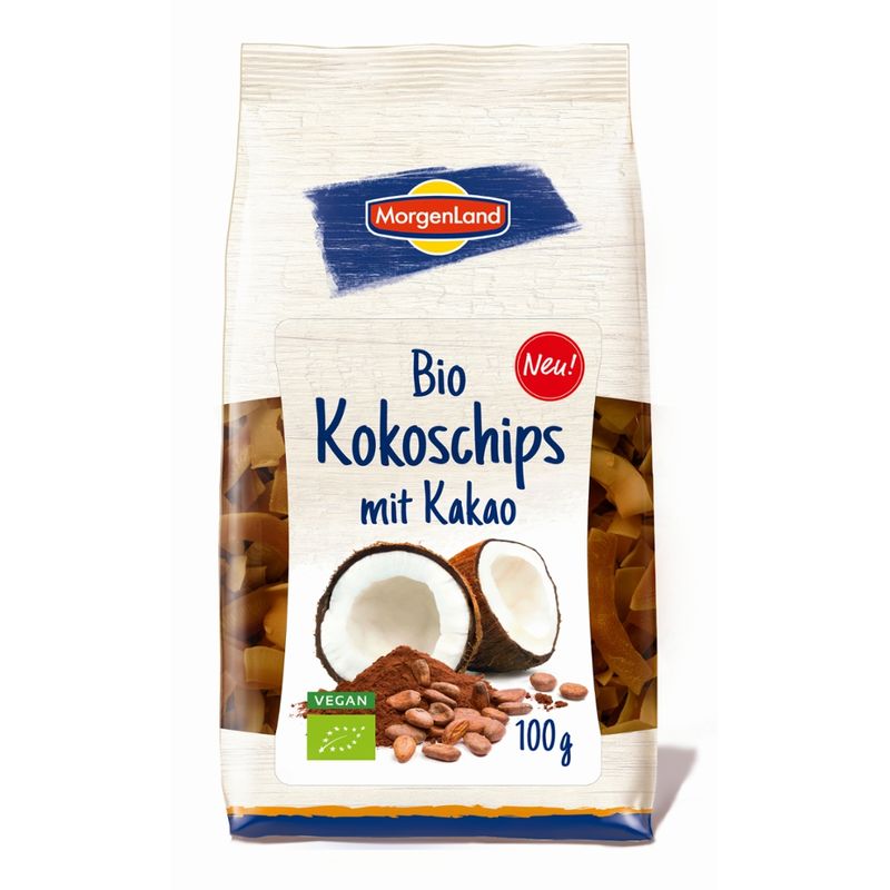 MorgenLand MorgenLand Bio Kokoschips Kakao,100g - Produktbild