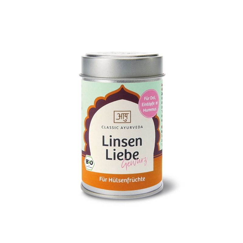 Classic Ayurveda Linsen Liebe Gewürz, bio, 50 g - Produktbild