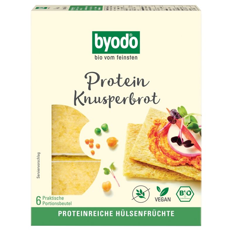 Byodo Byodo Protein Knusperbrot, 110 g - Produktbild