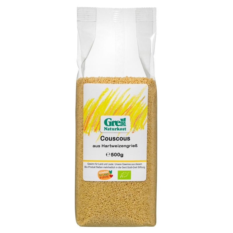 Grell Naturkost Couscous aus Hartweizengrieß - Produktbild