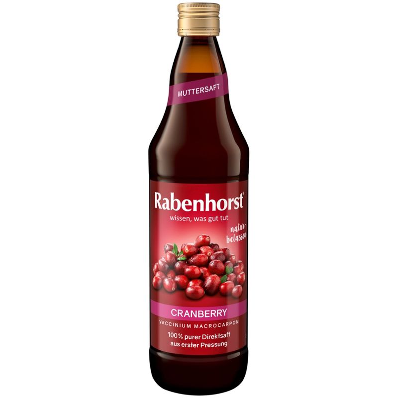 Rabenhorst Cranberry Muttersaft - Produktbild