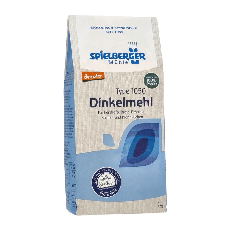 Spielberger Mühle Dinkelmehl Type 1050, demeter - Produktbild
