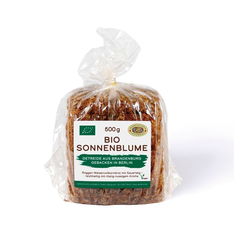 Märkisches Landbrot Sonnenblumenbrot 500g - Produktbild