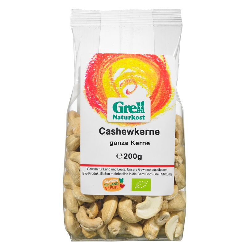 Grell Naturkost Cashewkerne ganze Kerne - Produktbild