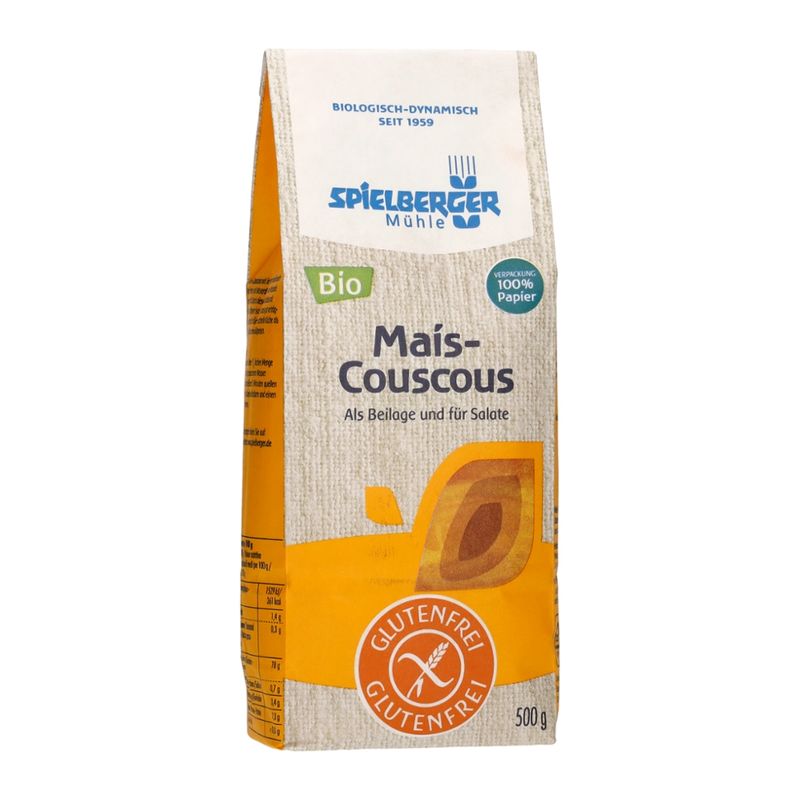 Spielberger Mühle Mais Couscous, glutenfrei, kbA - Produktbild