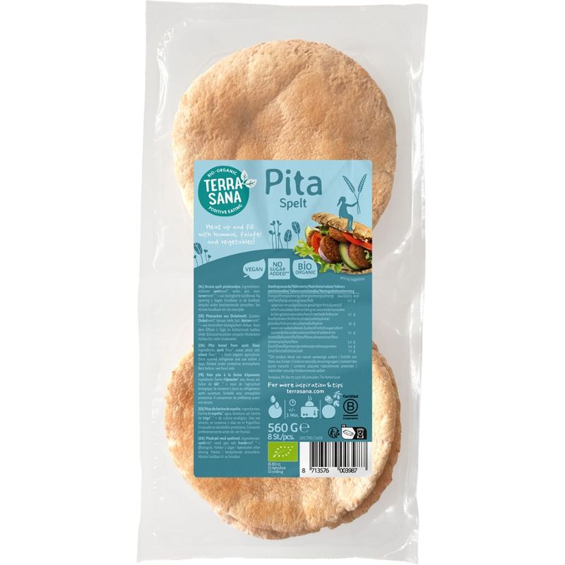TerraSana Dinkel Pita - Produktbild