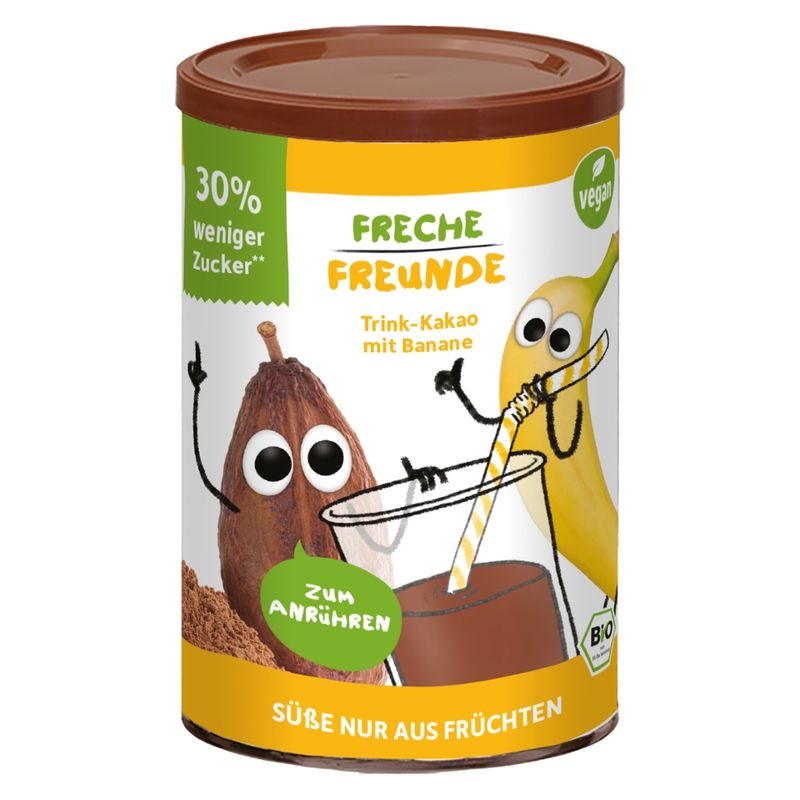 Freche Freunde Freche Freunde Bio Trink-Kakao mit Banane - Produktbild