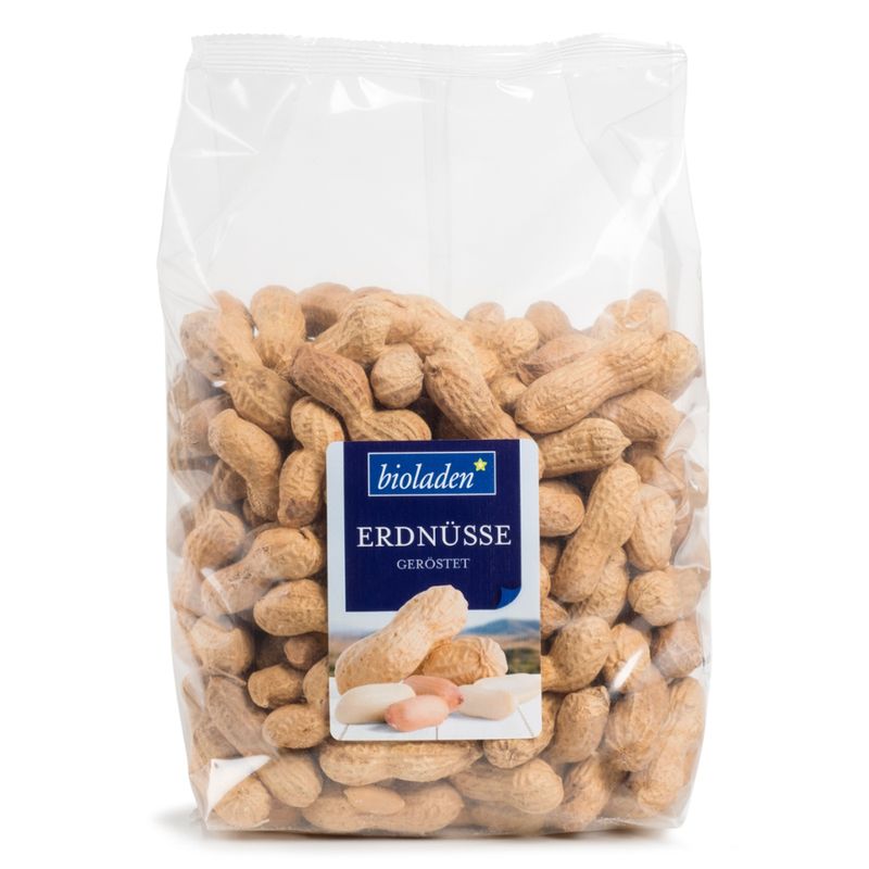 bioladen Erdnüsse in der Schale, geröstet - Produktbild