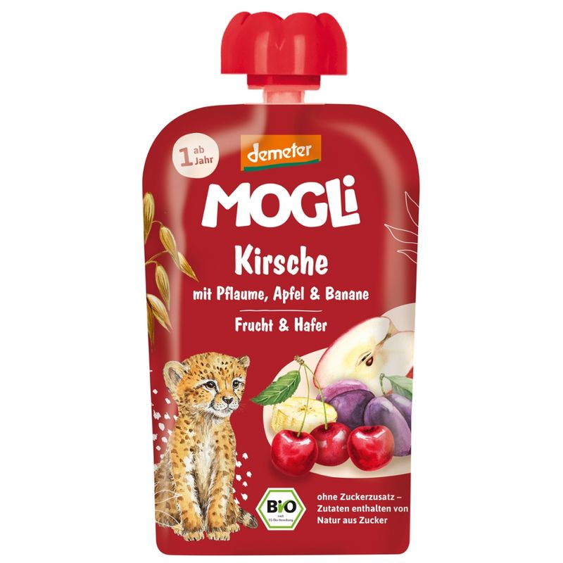 Mogli Bio-Quetschie Pflaume Kirsch - Produktbild