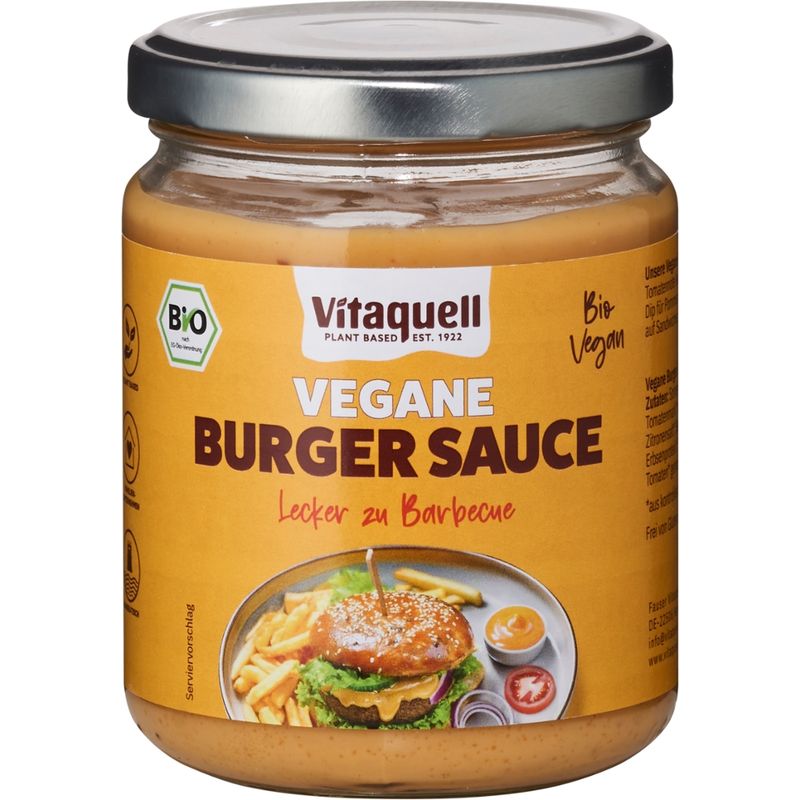Vitaquell Vegane Burger Sauce Bio American Style - Produktbild
