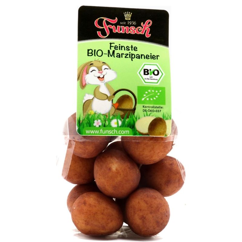Funsch Marzipan BIO Edelmarzipaneier - Produktbild