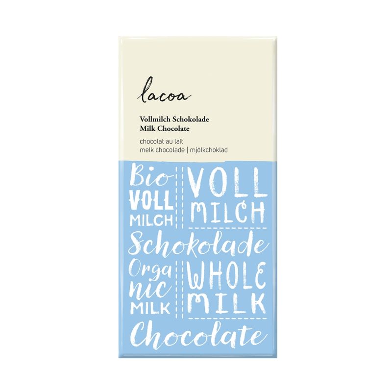 Lacoa Vollmilch Schokolade - Produktbild