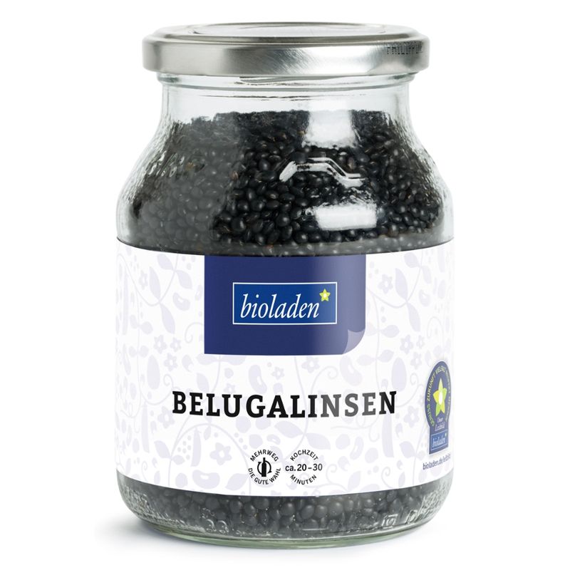 bioladen Belugalinsen, im Pfandglas - Produktbild