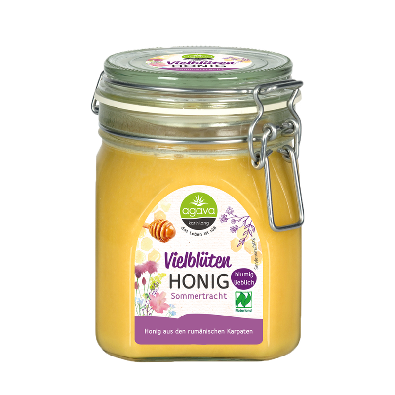 Agava Vielblütenhonig - Sommertracht - Produktbild