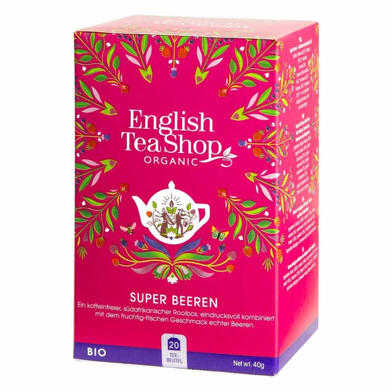 English Tea Shop English Tea Shop Super Beeren, BIO, 20 Teebeutel - Produktbild