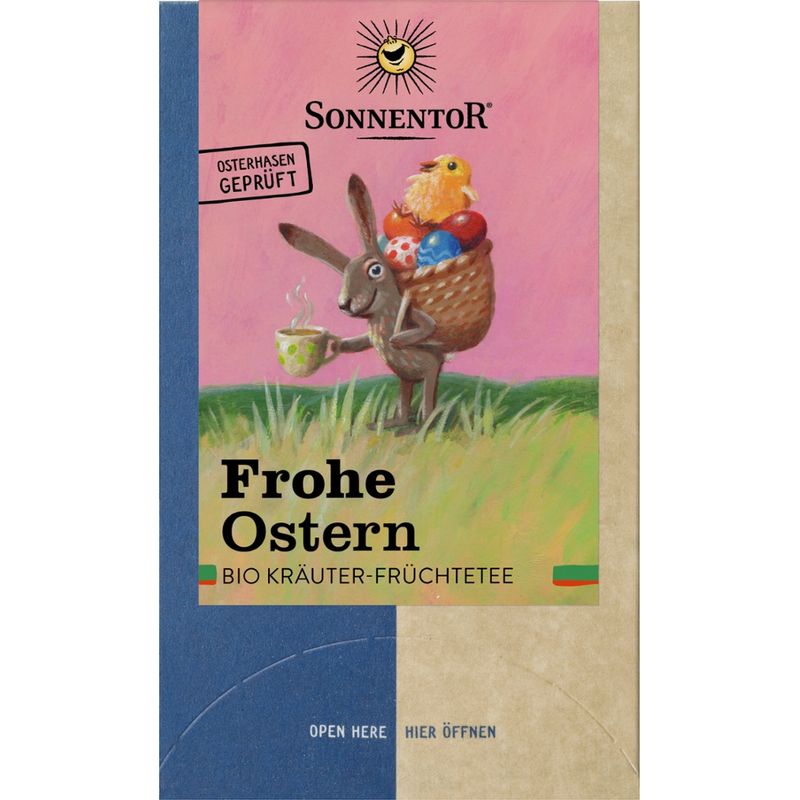 Sonnentor Frohe Ostern Tee, Doppelkammerbeutel - Produktbild
