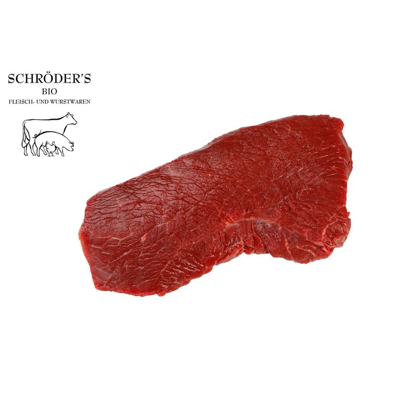 Schröder's Bio Fleisch- und Wurstwaren Hüftsteak 1 Scheibe ca. 220 g TK - Produktbild