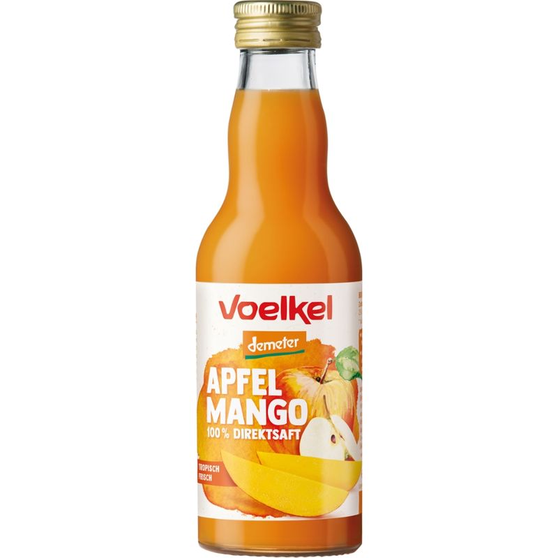 Voelkel Apfel Mango  100% Direktsaft - Produktbild