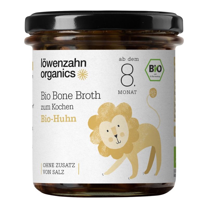 Löwenzahn Organics  Löwenzahn Organics Bio Bone Broth zum Kochen Bio-Huhn ab dem 8. Monat - Produktbild