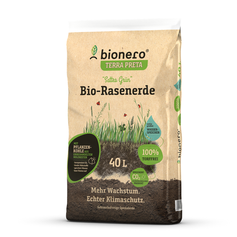 bionero bionero Bio-Rasenerde "sattes Grün" - Produktbild