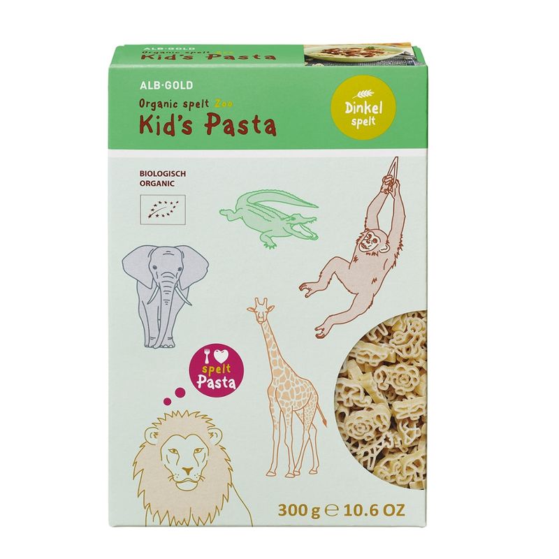 ALB-GOLD ALB-GOLD Bio Dinkel Kids Pasta Zoo - Produktbild