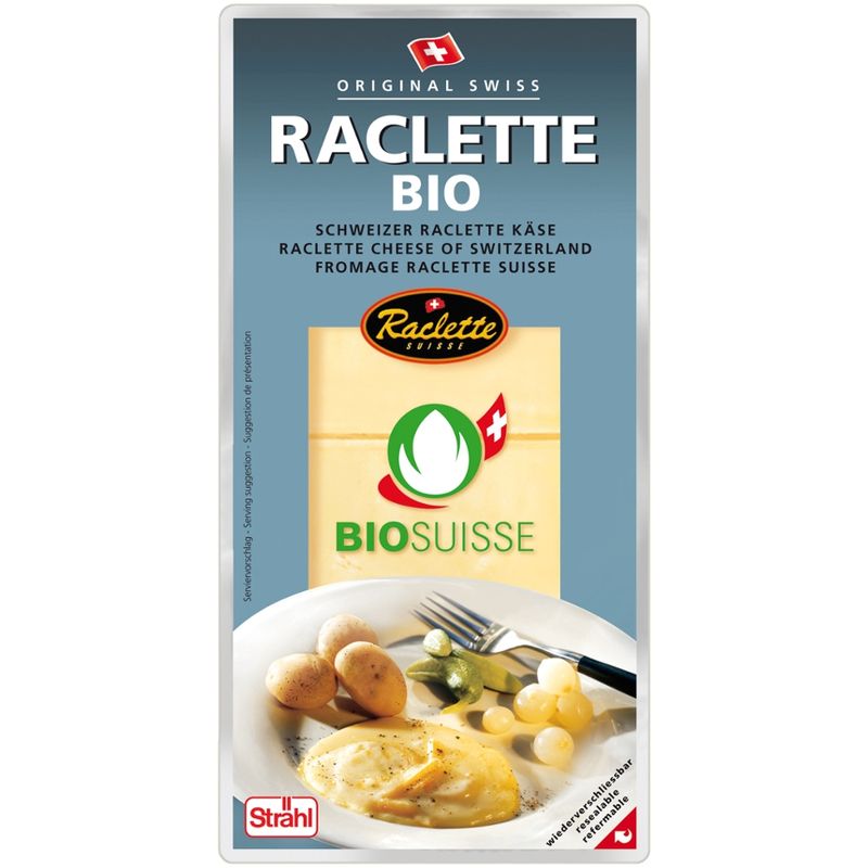 Vallée Verte Schweizer Raclette Natur Scheiben - Produktbild