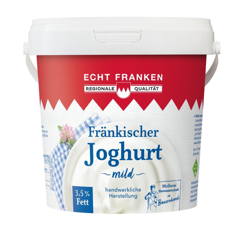 Echt Franken Fränkischer VM Joghurt 1 kg VLOG - Produktbild