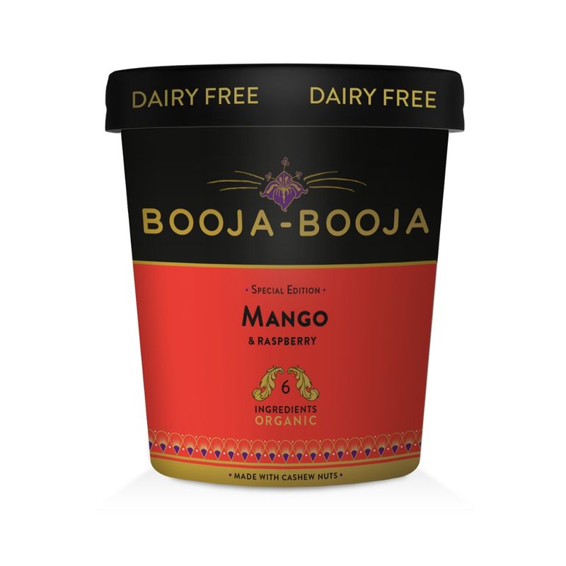 Booja Booja MANGO AND RASPBERRY ICE CREAM °New Edition° - Produktbild