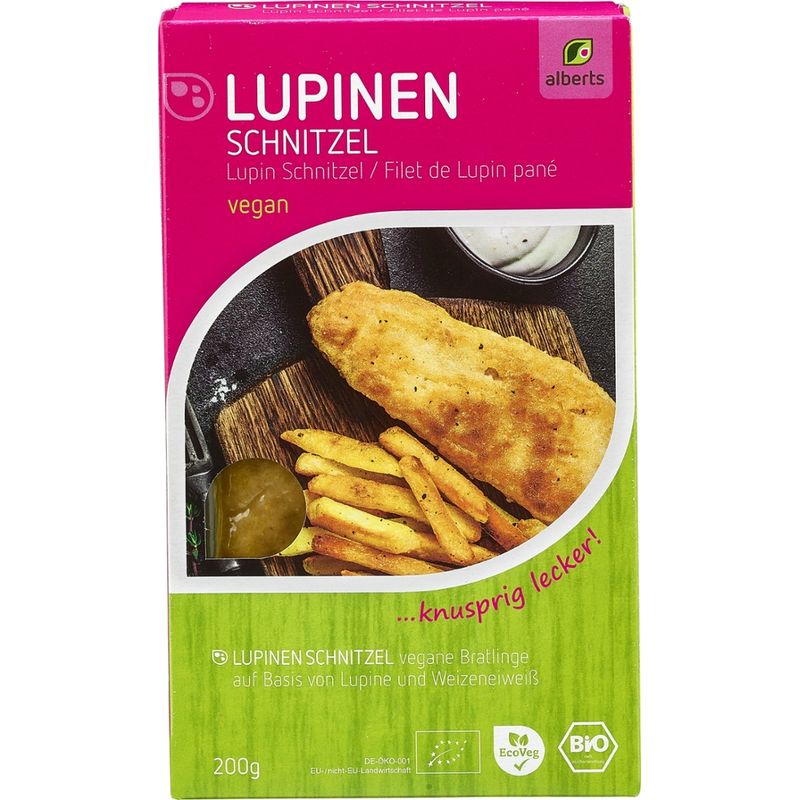 Alberts Lupinen Schnitzel - Produktbild