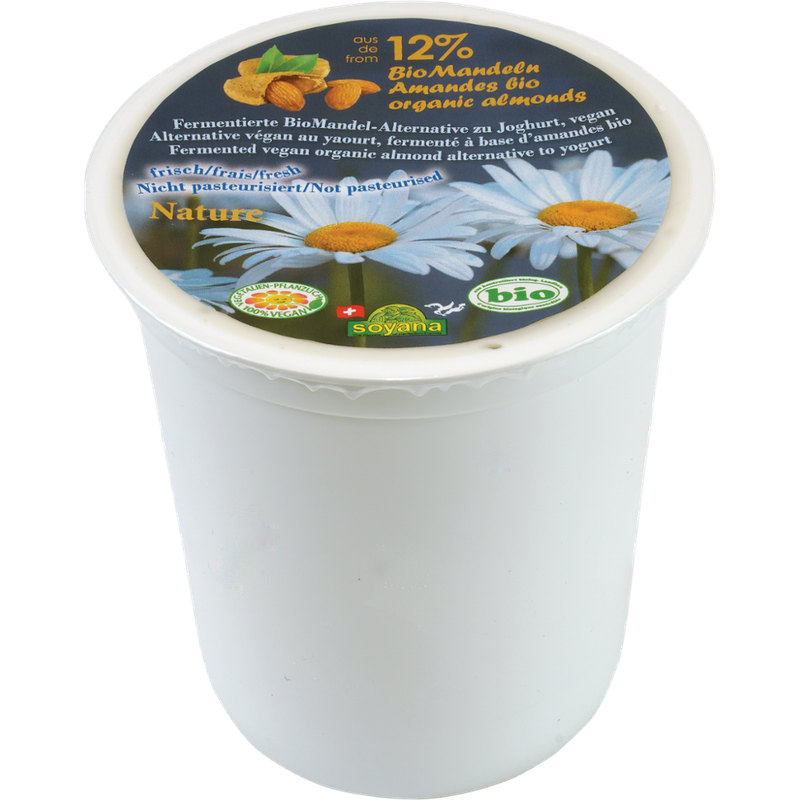 Soyana Mandel-Alternative zu Joghurt aus fermentierten BioMandeln - Produktbild