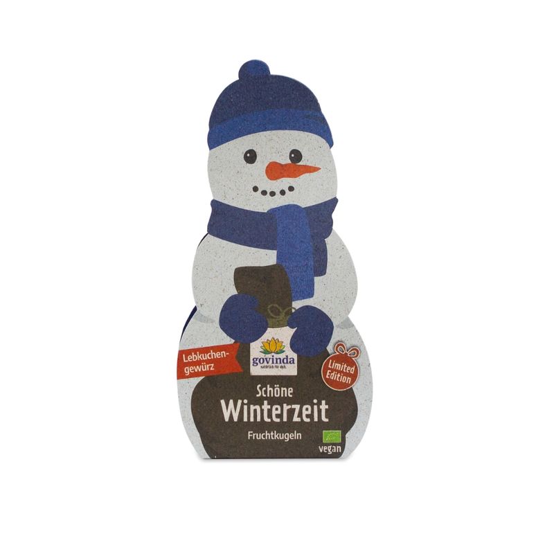 Govinda Bodo Schneemann Fruchtkugeln - Produktbild