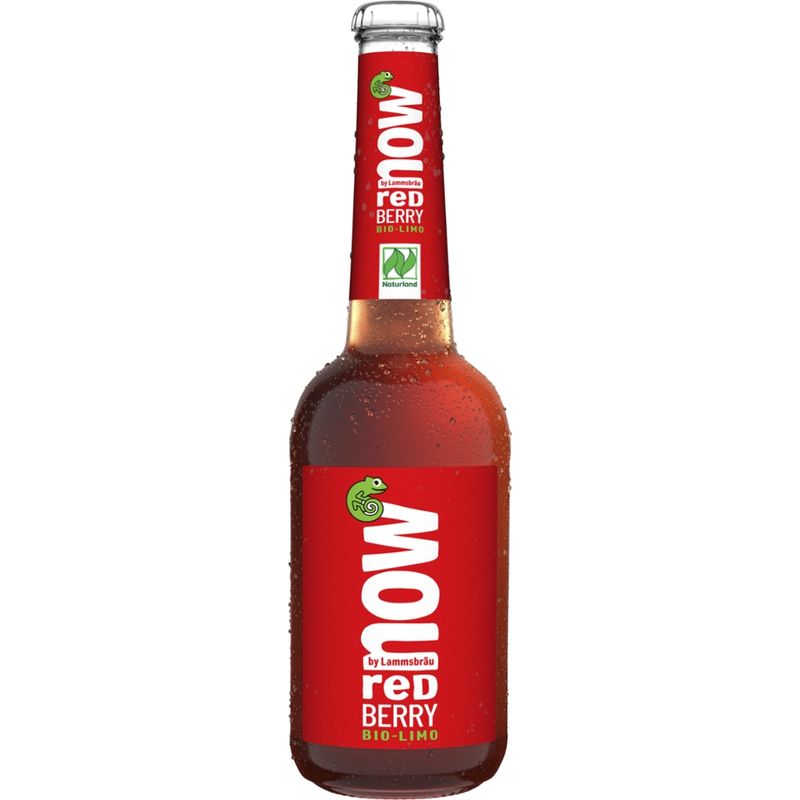 now now Red Berry (Bio) 0,33 l - Produktbild