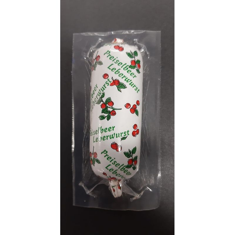 Metzger Max Bio grobe Leberwurst mit Wildfleisch, Steinpilzen & Preiselbeeren SB - Produktbild