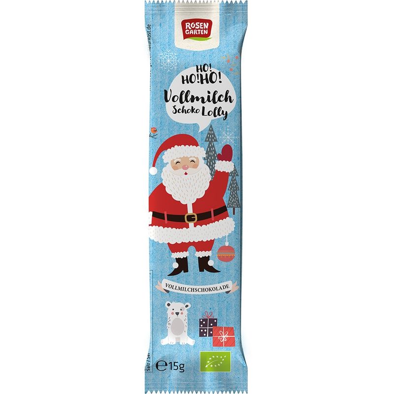 Rosengarten Vollmilch-Schoko-Lolly Nikolaus - Produktbild