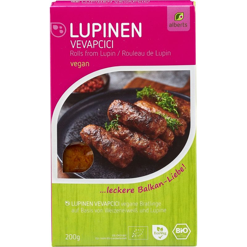 Alberts Lupinen Vevapcici - Produktbild