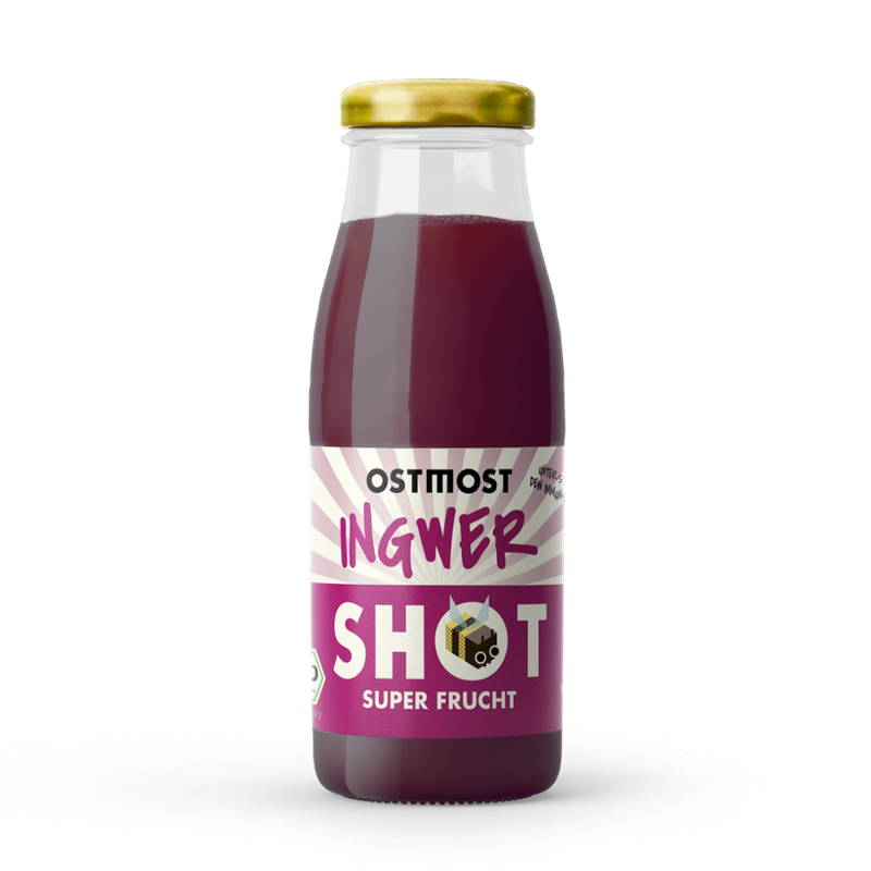 OSTMOST OSTMOST Bio Ingwer Shot Super Frucht 250ml - Produktbild