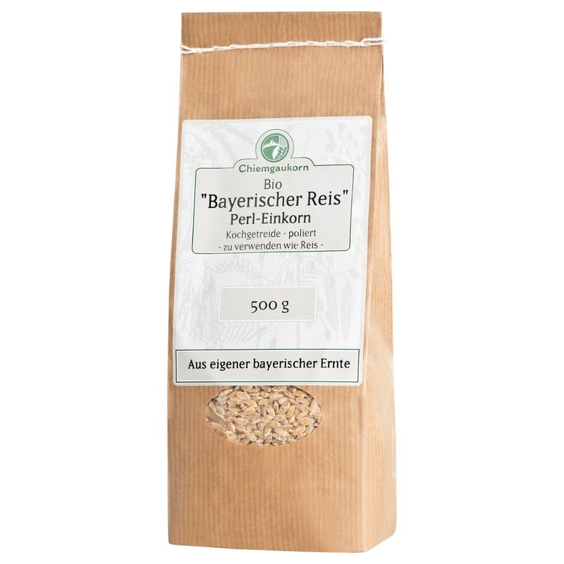 Chiemgaukorn "Bayerischer Reis", Bio Perl-Einkorn - Produktbild