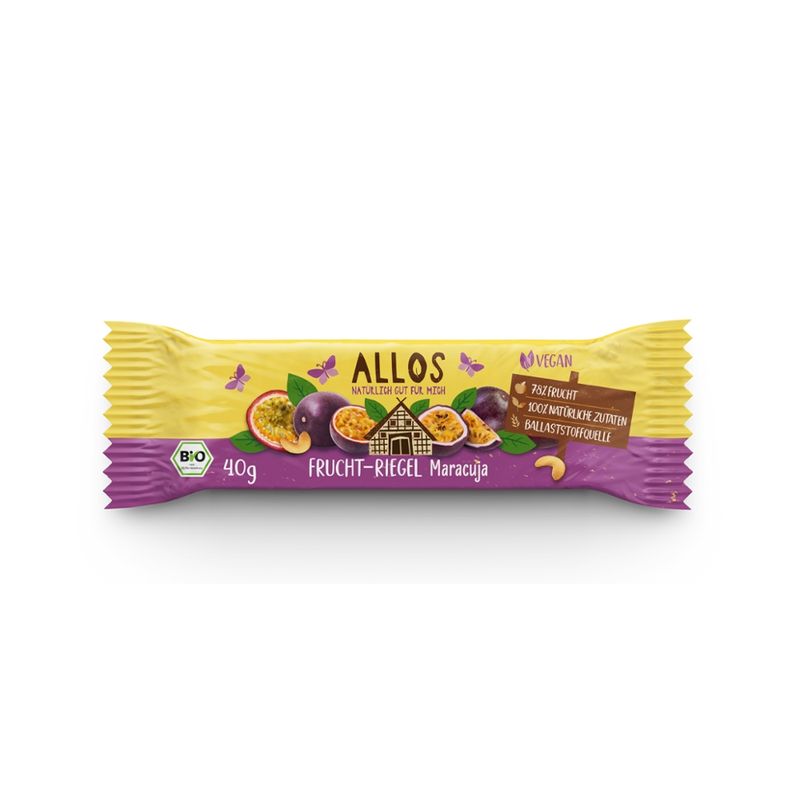 Allos Frucht-Riegel Maracuja - Produktbild