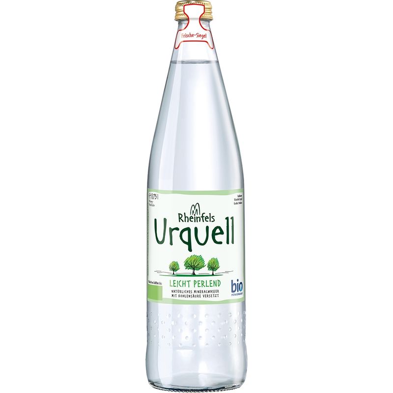 Rheinfels Urquell Rheinfels Urquell BIO leicht perlend 0,75 l Glas - Produktbild