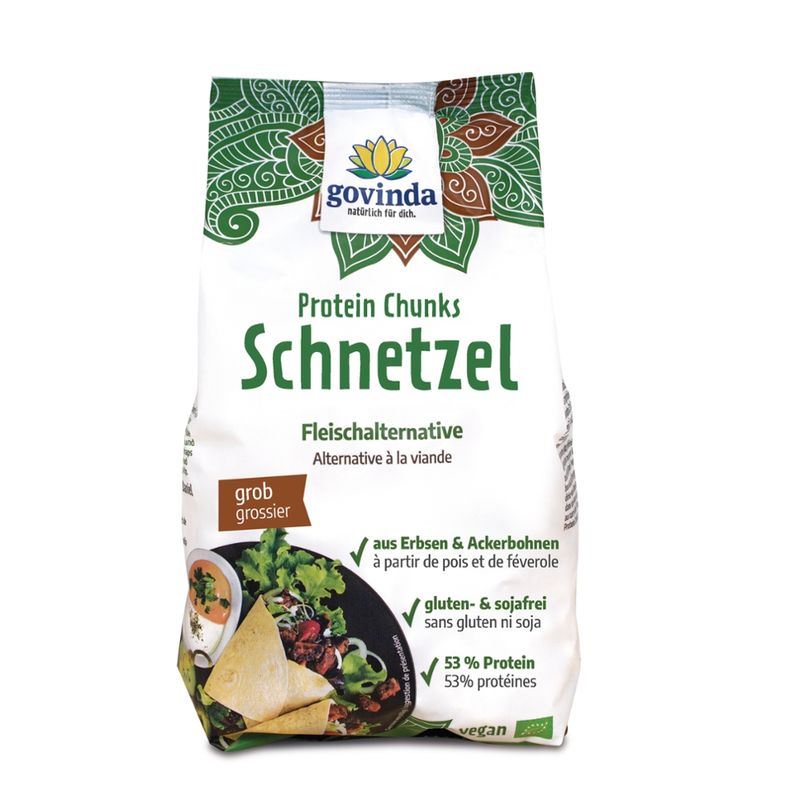 Govinda Bio Protein Chunks, Schnetzel - Produktbild