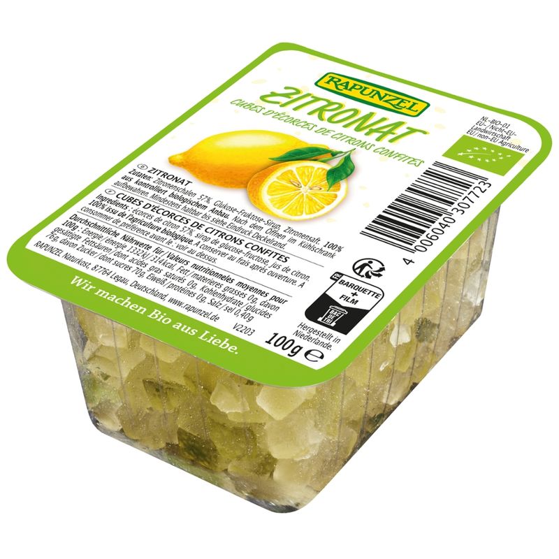 Rapunzel Zitronat, gewürfelt - Produktbild