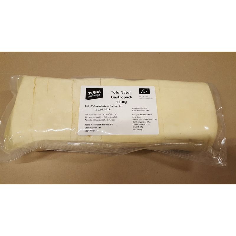 Terra Naturkost Handels KG Großverbraucher Terra Bio Tofu natur - Produktbild