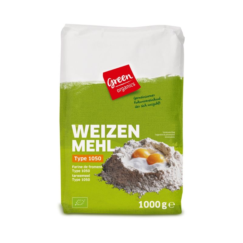 greenorganics Weizenmehl Type 1050 - Produktbild
